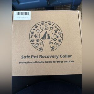 Soft inflatable Pet Recovery Collar